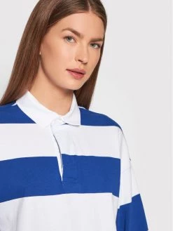 United Colors Of Benetton Γυναίκες Μπλουζάκια Polo Unisex 3ECCU3003 Μπλε Relaxed Fit Μπλε -United Colors Of Benetton Κατάστημα unnamed file 3715