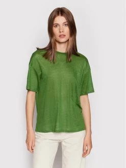 United Colors Of Benetton Γυναίκες T-shirts T-Shirt 3S1MD101G Πράσινο Regular Fit Πράσινο