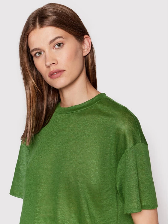 United Colors Of Benetton Γυναίκες T-shirts T-Shirt 3S1MD101G Πράσινο Regular Fit Πράσινο 4 United Colors Of Benetton Γυναίκες T-shirts T-Shirt 3S1MD101G Πράσινο Regular Fit Πράσινο - Image 4