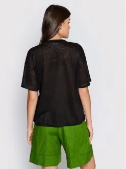 United Colors Of Benetton Γυναίκες T-shirts T-Shirt 3S1MD101G Μαύρο Relaxed Fit Μαύρο -United Colors Of Benetton Κατάστημα unnamed file 3733