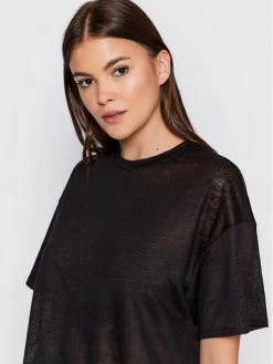 United Colors Of Benetton Γυναίκες T-shirts T-Shirt 3S1MD101G Μαύρο Relaxed Fit Μαύρο -United Colors Of Benetton Κατάστημα unnamed file 3734