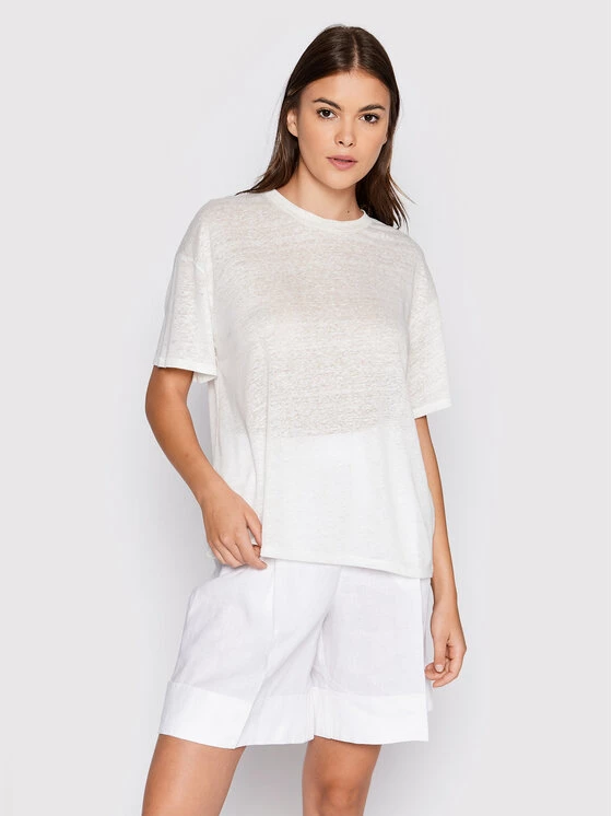 United Colors Of Benetton Γυναίκες T-shirts T-Shirt 3S1MD101G Λευκό Relaxed Fit Λευκό 1 United Colors Of Benetton Γυναίκες T-shirts T-Shirt 3S1MD101G Λευκό Relaxed Fit Λευκό