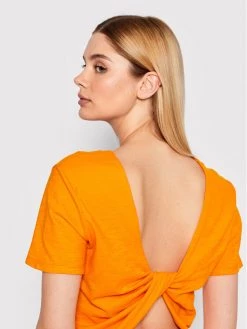 United Colors Of Benetton Γυναίκες Μπλουζάκια Μπλουζάκι 3BVXD4008 Πορτοκαλί Regular Fit Πορτοκαλί -United Colors Of Benetton Κατάστημα unnamed file 3774