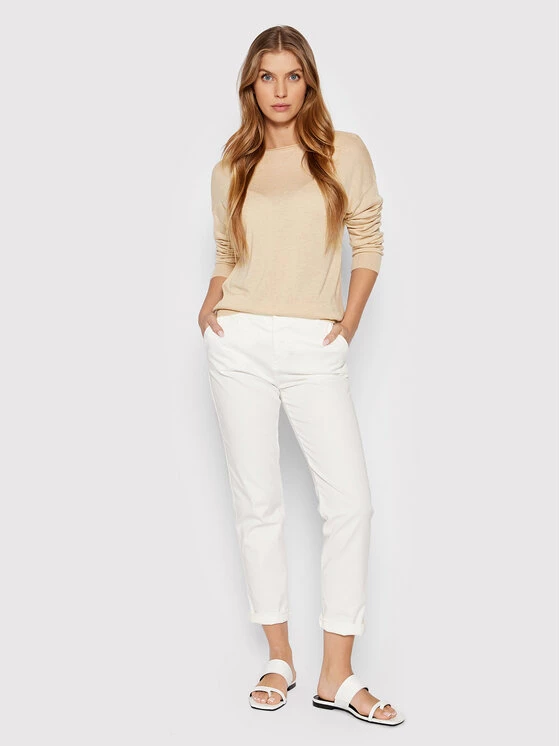 United Colors Of Benetton Γυναίκες Πουλόβερ 1011E100H Μπεζ Relaxed Fit Μπεζ 2 United Colors Of Benetton Γυναίκες Πουλόβερ 1011E100H Μπεζ Relaxed Fit Μπεζ - Image 2