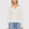 United Colors Of Benetton Γυναίκες Πουλόβερ 105FD3001 Μπεζ Relaxed Fit Μπεζ