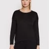 United Colors Of Benetton Γυναίκες Πουλόβερ 102ME1N93 Μαύρο Relaxed Fit Μαύρο
