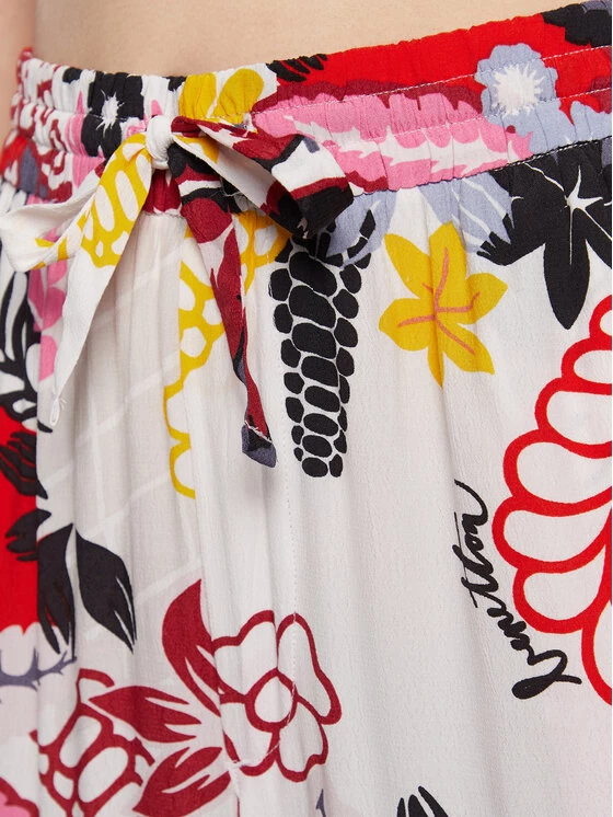 United Colors Of Benetton Γυναίκες Υφασμάτινα Παντελόνια Παντελόνι υφασμάτινο 4OAKDF01I Έγχρωμο Relaxed Fit Έγχρωμο 4 United Colors Of Benetton Γυναίκες Υφασμάτινα Παντελόνια Παντελόνι υφασμάτινο 4OAKDF01I Έγχρωμο Relaxed Fit Έγχρωμο - Image 4