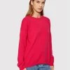 United Colors Of Benetton Γυναίκες Πουλόβερ 1091D100E Ροζ Loose Fit Ροζ
