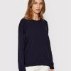 United Colors Of Benetton Γυναίκες Πουλόβερ 1091D100E Σκούρο μπλε Regular Fit Σκούρο μπλε