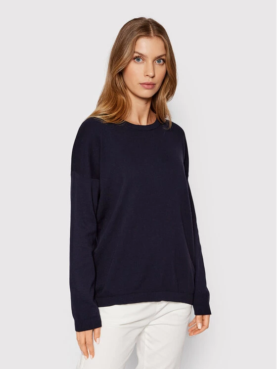 United Colors Of Benetton Γυναίκες Πουλόβερ 1091D100E Σκούρο μπλε Regular Fit Σκούρο μπλε 1 United Colors Of Benetton Γυναίκες Πουλόβερ 1091D100E Σκούρο μπλε Regular Fit Σκούρο μπλε