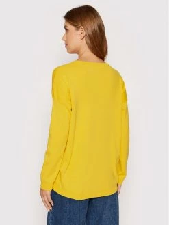 United Colors Of Benetton Γυναίκες Πουλόβερ 1091D100E Κίτρινο Loose Fit Κίτρινο -United Colors Of Benetton Κατάστημα unnamed file 3818