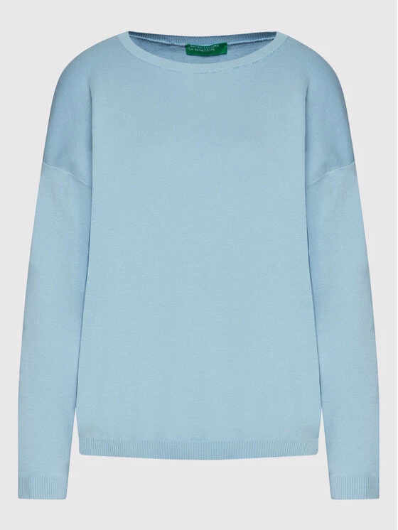 United Colors Of Benetton Γυναίκες Πουλόβερ 1091D100E Μπλε Regular Fit Μπλε 5 United Colors Of Benetton Γυναίκες Πουλόβερ 1091D100E Μπλε Regular Fit Μπλε - Image 5