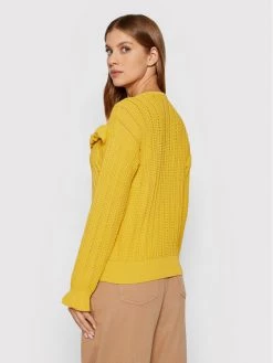 United Colors Of Benetton Γυναίκες Πουλόβερ 111TD100F Κίτρινο Regular Fit Κίτρινο -United Colors Of Benetton Κατάστημα unnamed file 3848