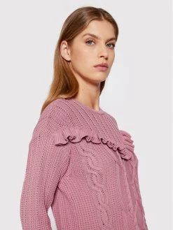 United Colors Of Benetton Γυναίκες Πουλόβερ 111TD100F Ροζ Regular Fit Ροζ -United Colors Of Benetton Κατάστημα unnamed file 3859