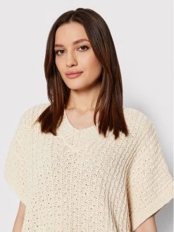 United Colors Of Benetton Γυναίκες Πουλόβερ 1293D4001 Μπεζ Oversize Μπεζ -United Colors Of Benetton Κατάστημα unnamed file 3864