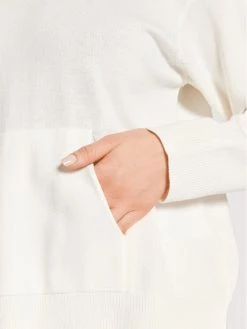 United Colors Of Benetton Γυναίκες Πουλόβερ 1294D100L Λευκό Relaxed Fit Λευκό -United Colors Of Benetton Κατάστημα unnamed file 3874