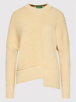 United Colors Of Benetton Γυναίκες Πουλόβερ 1398D100D Μπεζ Regular Fit Μπεζ -United Colors Of Benetton Κατάστημα unnamed file 3915