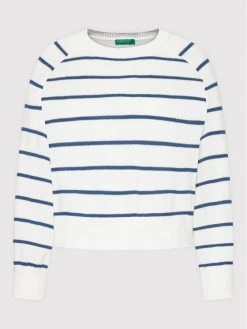 United Colors Of Benetton Γυναίκες Πουλόβερ 1494E100G Λευκό Relaxed Fit Λευκό -United Colors Of Benetton Κατάστημα unnamed file 3925