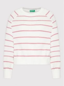 United Colors Of Benetton Γυναίκες Πουλόβερ 1494E100G Λευκό Relaxed Fit Λευκό -United Colors Of Benetton Κατάστημα unnamed file 3930