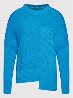 United Colors Of Benetton Γυναίκες Πουλόβερ 1398D100D Μπλε Relaxed Fit Μπλε -United Colors Of Benetton Κατάστημα unnamed file 3935