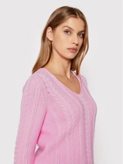 United Colors Of Benetton Γυναίκες Πουλόβερ 1498D4619 Ροζ Regular Fit Ροζ -United Colors Of Benetton Κατάστημα unnamed file 3939