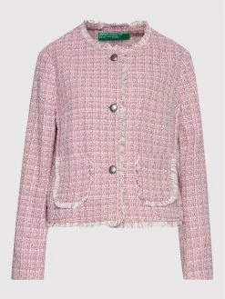 United Colors Of Benetton Γυναίκες Σακάκια & Μπλέιζερ Μπλέιζερ 21ZTDW009 Ροζ Regular Fit Ροζ -United Colors Of Benetton Κατάστημα unnamed file 3956