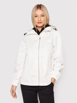 United Colors Of Benetton Γυναίκες Αδιάβροχα Μπουφάν Μπουφάν αδιάβροχο 28HHDN008 Λευκό Relaxed Fit Λευκό