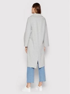 United Colors Of Benetton Γυναίκες Μεταβατικά Παλτά Παλτό μεταβατικό 28MVDN00E Γκρι Relaxed Fit Γκρι -United Colors Of Benetton Κατάστημα unnamed file 3980