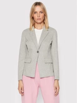 United Colors Of Benetton Γυναίκες Σακάκια & Μπλέιζερ Μπλέιζερ 2BY652414 Γκρι Regular Fit Γκρι