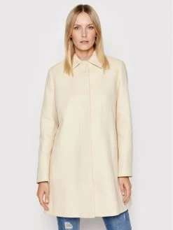 United Colors Of Benetton Γυναίκες Μεταβατικά Παλτά Παλτό μεταβατικό 2JZADN00F Μπεζ Regular Fit Μπεζ