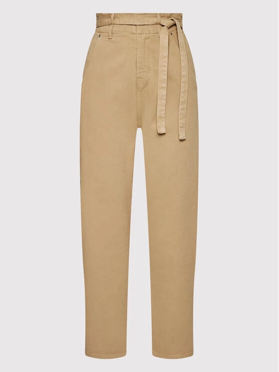 United Colors Of Benetton Γυναίκες Υφασμάτινα Παντελόνια Παντελόνι υφασμάτινο 4DUKDF008 Μπεζ Relaxed Fit Μπεζ 5 United Colors Of Benetton Γυναίκες Υφασμάτινα Παντελόνια Παντελόνι υφασμάτινο 4DUKDF008 Μπεζ Relaxed Fit Μπεζ - Image 5