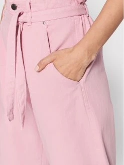 United Colors Of Benetton Γυναίκες Υφασμάτινα Παντελόνια Παντελόνι υφασμάτινο 4DUKDF008 Ροζ Relaxed Fit Ροζ -United Colors Of Benetton Κατάστημα unnamed file 4027