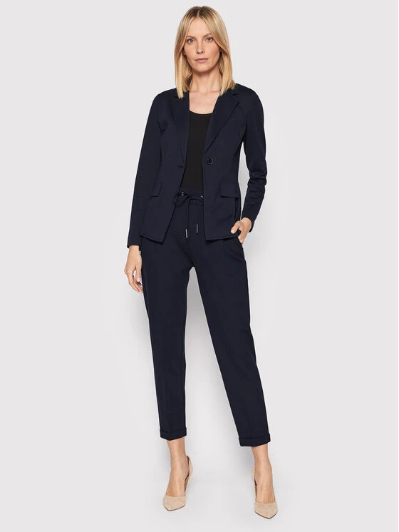 United Colors Of Benetton Γυναίκες Υφασμάτινα Παντελόνια Παντελόνι υφασμάτινο 4DI4DF00J Σκούρο μπλε Regular Fit Σκούρο μπλε 2 United Colors Of Benetton Γυναίκες Υφασμάτινα Παντελόνια Παντελόνι υφασμάτινο 4DI4DF00J Σκούρο μπλε Regular Fit Σκούρο μπλε - Image 2