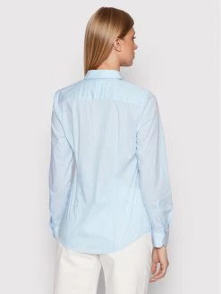 United Colors Of Benetton Γυναίκες Casual Πουκάμισα Πουκάμισο 5BRP5QCM3 Μπλε Regular Fit Μπλε -United Colors Of Benetton Κατάστημα unnamed file 4051