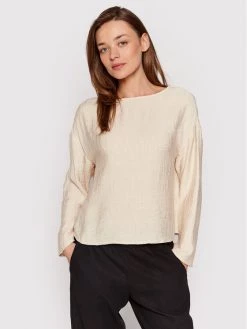 United Colors Of Benetton Γυναίκες Μπλουζάκια Μπλουζάκι 5HQWDQ009 Μπεζ Relaxed Fit Μπεζ