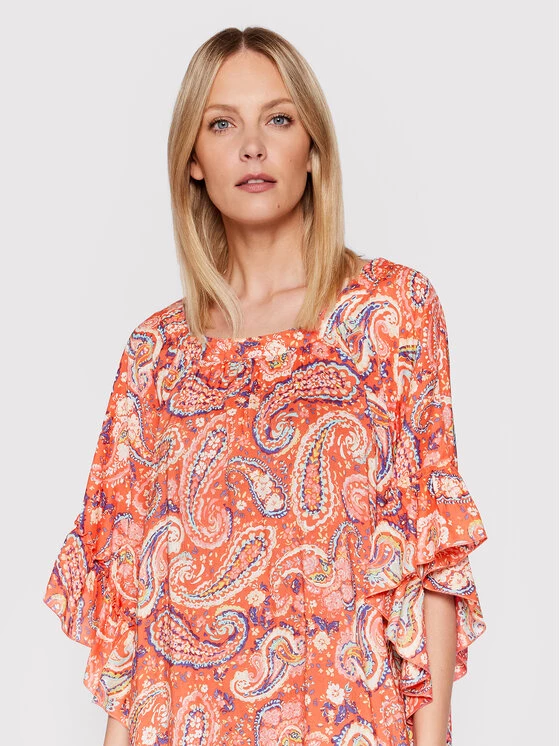 United Colors Of Benetton Γυναίκες Καλοκαιρινά Φορέματα Φόρεμα καλοκαιρινό 4H8M5V327 Κόκκινο Regular Fit Κόκκινο 4 United Colors Of Benetton Γυναίκες Καλοκαιρινά Φορέματα Φόρεμα καλοκαιρινό 4H8M5V327 Κόκκινο Regular Fit Κόκκινο - Image 4