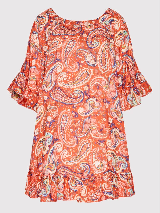 United Colors Of Benetton Γυναίκες Καλοκαιρινά Φορέματα Φόρεμα καλοκαιρινό 4H8M5V327 Κόκκινο Regular Fit Κόκκινο 5 United Colors Of Benetton Γυναίκες Καλοκαιρινά Φορέματα Φόρεμα καλοκαιρινό 4H8M5V327 Κόκκινο Regular Fit Κόκκινο - Image 5