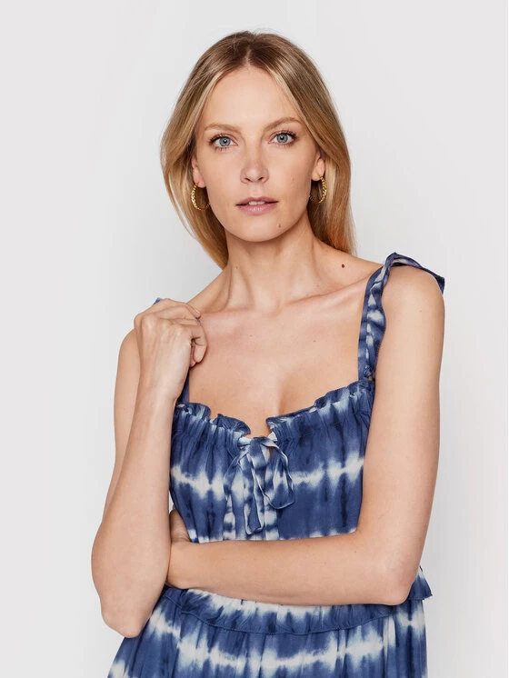 United Colors Of Benetton Γυναίκες Καλοκαιρινά Φορέματα Φόρεμα καλοκαιρινό 4Q1G5V008 Σκούρο μπλε Regular Fit Σκούρο μπλε 4 United Colors Of Benetton Γυναίκες Καλοκαιρινά Φορέματα Φόρεμα καλοκαιρινό 4Q1G5V008 Σκούρο μπλε Regular Fit Σκούρο μπλε - Image 4