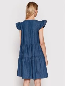 United Colors Of Benetton Γυναίκες Τζιν Φορέματα Φόρεμα τζιν 4DHJ5V00G Σκούρο μπλε Regular Fit Σκούρο μπλε -United Colors Of Benetton Κατάστημα unnamed file 4095