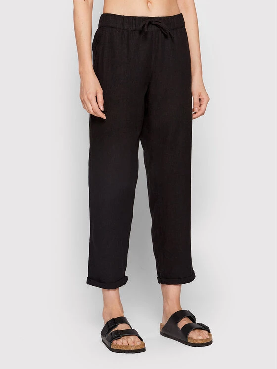 United Colors Of Benetton Γυναίκες Υφασμάτινα Παντελόνια Παντελόνι υφασμάτινο 42F95F002 Μαύρο Relaxed Fit Μαύρο 1 United Colors Of Benetton Γυναίκες Υφασμάτινα Παντελόνια Παντελόνι υφασμάτινο 42F95F002 Μαύρο Relaxed Fit Μαύρο