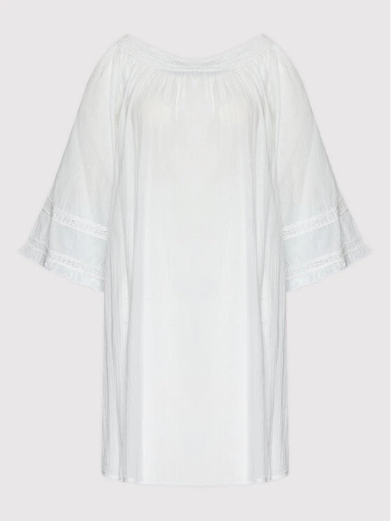 United Colors Of Benetton Γυναίκες Καλοκαιρινά Φορέματα Φόρεμα καλοκαιρινό 4DW35V00L Λευκό Regular Fit Λευκό 5 United Colors Of Benetton Γυναίκες Καλοκαιρινά Φορέματα Φόρεμα καλοκαιρινό 4DW35V00L Λευκό Regular Fit Λευκό - Image 5