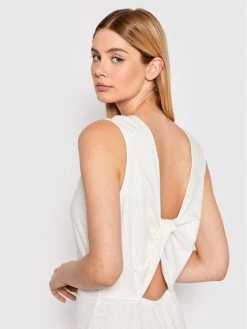 United Colors Of Benetton Γυναίκες Καλοκαιρινά Φορέματα Φόρεμα καλοκαιρινό 3UDWDV006 Λευκό Regular Fit Λευκό -United Colors Of Benetton Κατάστημα unnamed file 413