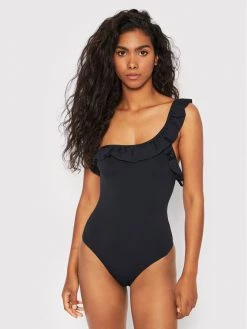 United Colors Of Benetton Γυναίκες Ολόσωμα Μαγιό Μαγιό 3P5H5I008 Μαύρο Μαύρο