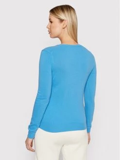 United Colors Of Benetton Γυναίκες Πουλόβερ 1002D4488 Μπλε Regular Fit Μπλε -United Colors Of Benetton Κατάστημα unnamed file 4268