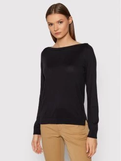 United Colors Of Benetton Γυναίκες Πουλόβερ 102MD1O02 Μαύρο Regular Fit Μαύρο