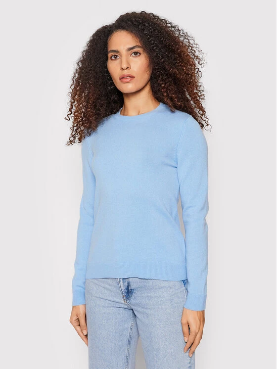 United Colors Of Benetton Γυναίκες Πουλόβερ 1033D1M78 Μπλε Regular Fit Μπλε 1 United Colors Of Benetton Γυναίκες Πουλόβερ 1033D1M78 Μπλε Regular Fit Μπλε