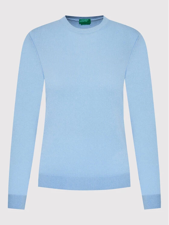 United Colors Of Benetton Γυναίκες Πουλόβερ 1033D1M78 Μπλε Regular Fit Μπλε 5 United Colors Of Benetton Γυναίκες Πουλόβερ 1033D1M78 Μπλε Regular Fit Μπλε - Image 5