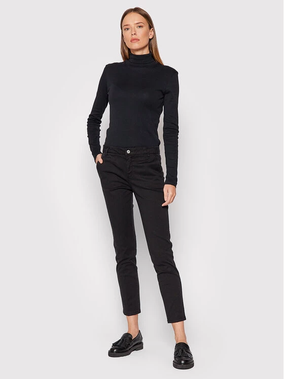 United Colors Of Benetton Γυναίκες Υφασμάτινα Παντελόνια Παντελόνι υφασμάτινο 4GD7558S3 Μαύρο Slim Fit Μαύρο 2 United Colors Of Benetton Γυναίκες Υφασμάτινα Παντελόνια Παντελόνι υφασμάτινο 4GD7558S3 Μαύρο Slim Fit Μαύρο - Image 2