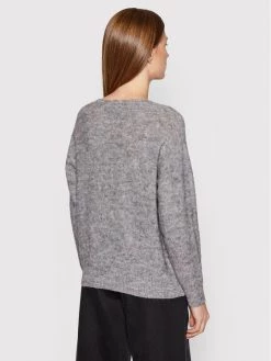 United Colors Of Benetton Γυναίκες Πουλόβερ 1064D4669 Γκρι Regular Fit Γκρι -United Colors Of Benetton Κατάστημα unnamed file 4337