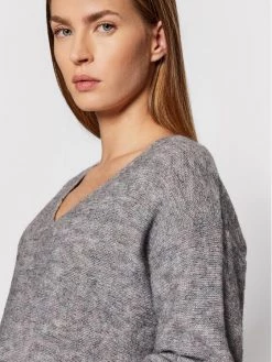 United Colors Of Benetton Γυναίκες Πουλόβερ 1064D4669 Γκρι Regular Fit Γκρι -United Colors Of Benetton Κατάστημα unnamed file 4338